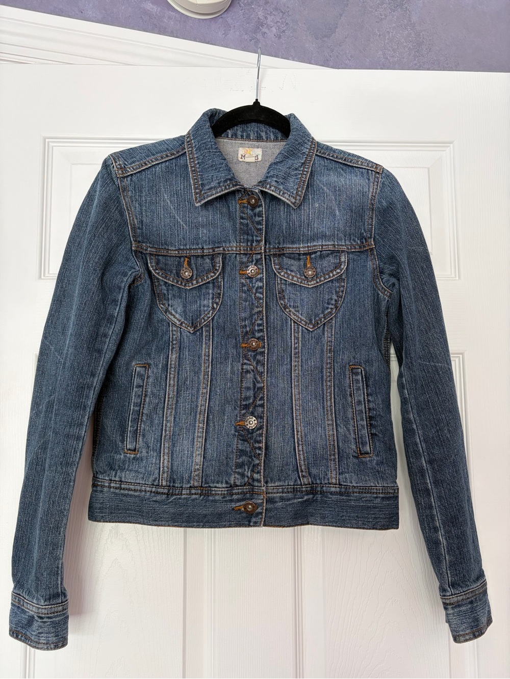 Mudd Women's Dark Blue Denim Jacket